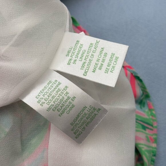 🆕 LILLY PULITZER 🧿 NWT Taviana Stretch Dress, Coming in Hot Blue Horizon, Sz00 - Picture 15 of 15